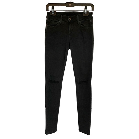 Joe's Jeans Flawless The Vixen Sassy Skinny Ankle Jeans in Black NWOT 25x26 - Picture 4 of 10